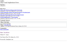 Tablet Screenshot of johnscreek.11alive.com