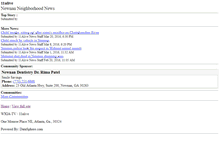 Tablet Screenshot of newnan.11alive.com